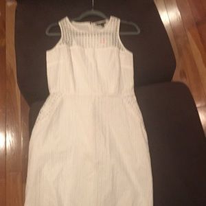 White Banana Republic dress. Never worn
